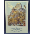 Chateau Frontenac Reproduction Painting by Marius Hubert-Robert